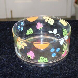 Vintage Plastic Serving Bowl